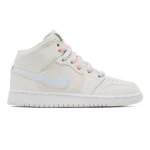 Air Jordan 1 Mid Phantom Igloo Purple Rise