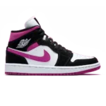 Air Jordan 1 Mid Black Cactus Flower