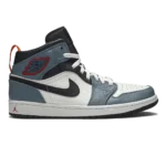Air Jordan 1 Mid x Facetasm "Fearless" White Teal Black Red