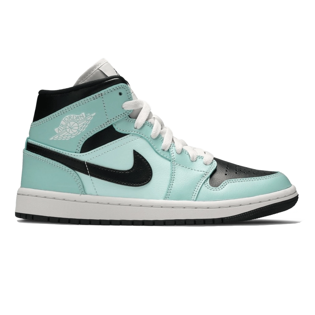 1 Air Jordan 1 Mid Aqua Black – תמונה 1
