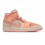 Air Jordan 1 Mid Atomic Orange Apricot Agate