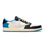 Air Jordan 1 Low x Travis Scott x Fragment Sail Military Blue Black