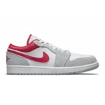 Air Jordan 1 Low Se Light Smoke Grey Gym Red