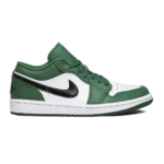Air Jordan 1 Low Pine Green Black White