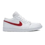 Air Jordan 1 Low White University Red