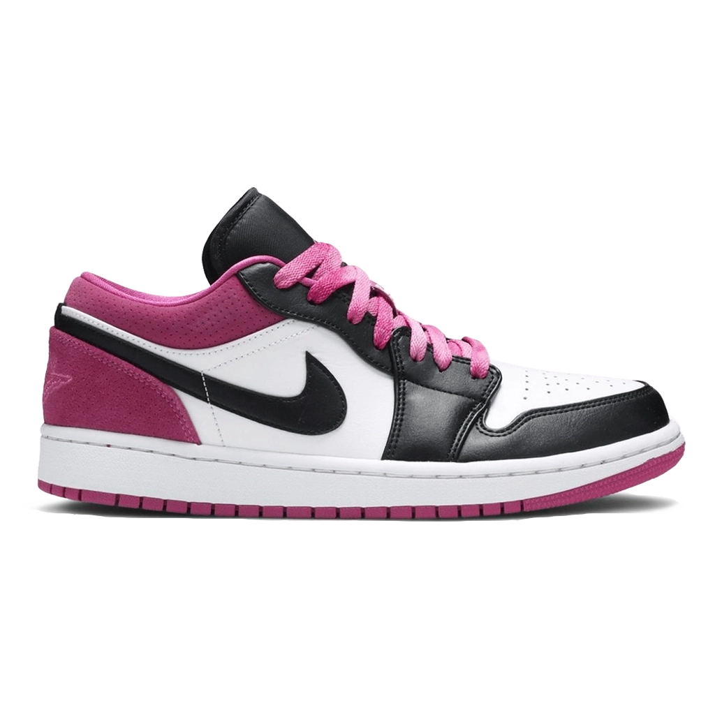 1 Air Jordan 1 Low Black Active Fuchsia – תמונה 1