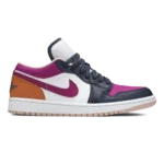 Air Jordan 1 Low Mismatched Purple Magenta