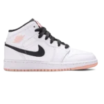 Air Jordan 1 Mid White Arctic Orange