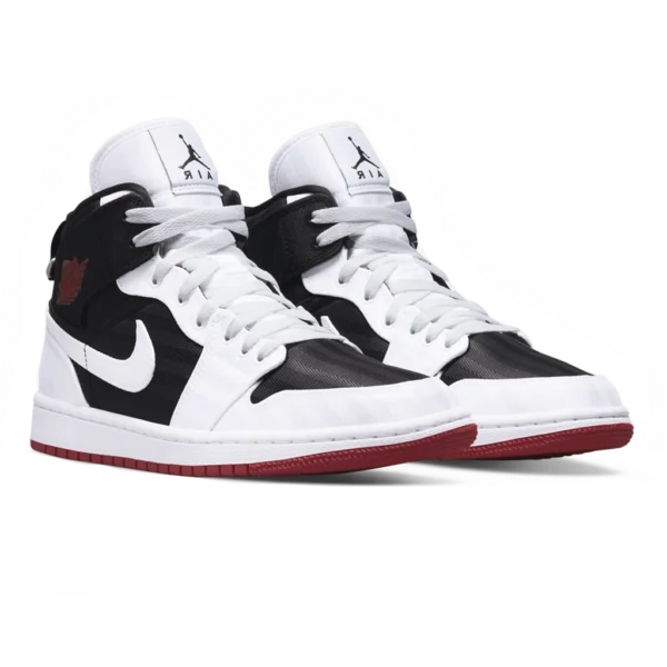 ⁦Air Jordan 1 Mid SE Utility White Black Gym Red⁩ – תמונה ⁦2⁩