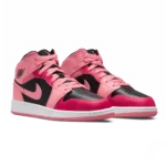 ⁦Air Jordan 1 Mid Coral Chalk Pink⁩ – תמונה ⁦2⁩