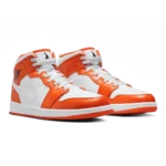 ⁦Air Jordan 1 Mid SE Electro Orange Black White⁩ – תמונה ⁦2⁩