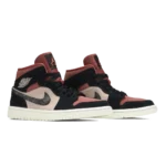 ⁦Air Jordan 1 Mid Particle Beige Canyon Rust Sail⁩ – תמונה ⁦2⁩