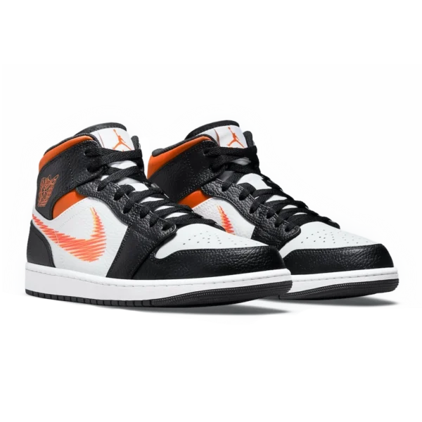 ⁦Air Jordan 1 Mid Zig Zag Swoosh⁩ – תמונה ⁦2⁩