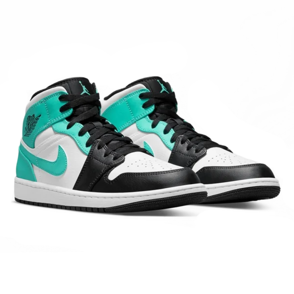 ⁦Air Jordan 1 Mid Island Green⁩ – תמונה ⁦2⁩