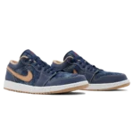⁦Air Jordan 1 Low SE "Denim" Midnight Navy Muslin⁩ – תמונה ⁦2⁩
