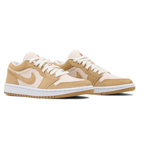 ⁦Air Jordan 1 Low SE Twine Orange Sail⁩ – תמונה ⁦2⁩