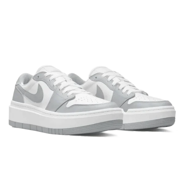 ⁦Air Jordan 1 Elevate Low White Wolf Grey⁩ – תמונה ⁦2⁩