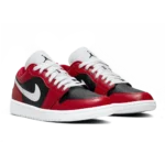 ⁦Air Jordan 1 Low "Chicago Flip" Gym Red White Black⁩ – תמונה ⁦2⁩