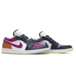 ⁦Air Jordan 1 Low Mismatched Purple Magenta⁩ – תמונה ⁦2⁩