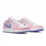 ⁦Air Jordan 1 Low Arctic Punch Purple Pulse White⁩ – תמונה ⁦2⁩