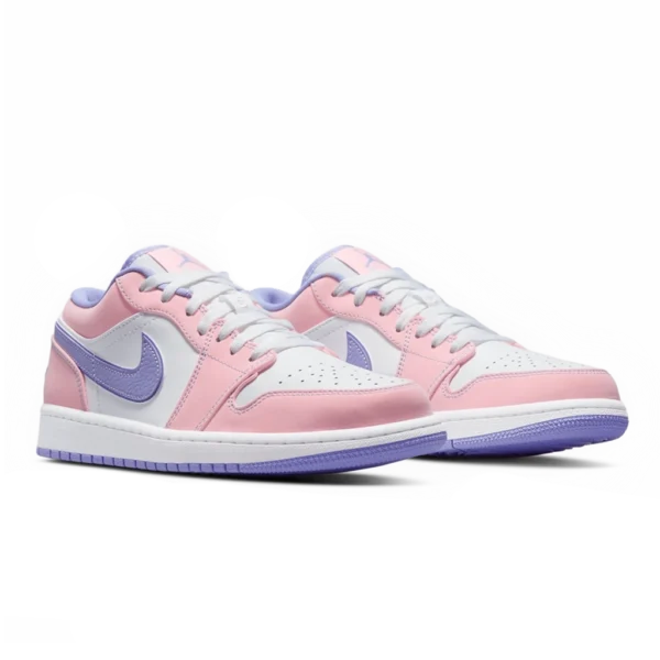 ⁦Air Jordan 1 Low Arctic Punch Purple Pulse White⁩ – תמונה ⁦2⁩