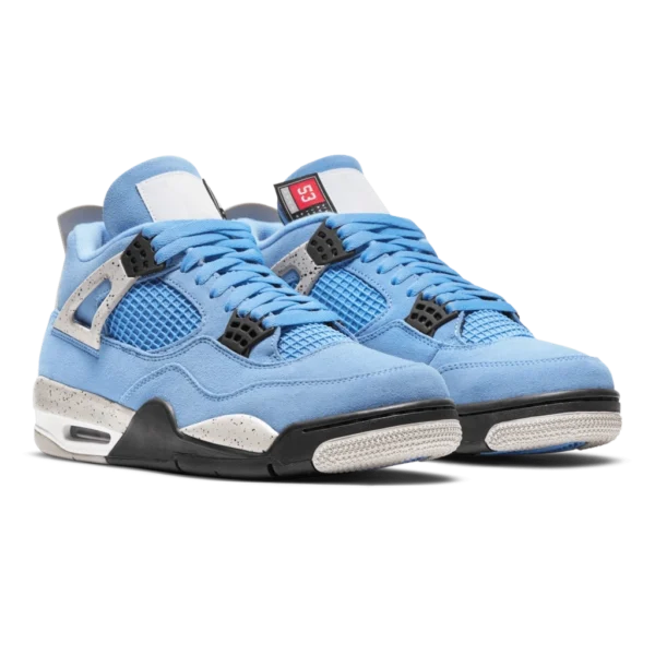 ⁦Air Jordan 4 Retro University Blue⁩ – תמונה ⁦2⁩