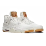 ⁦Air Jordan 4 Retro x  Levi's White Denim⁩ – תמונה ⁦2⁩