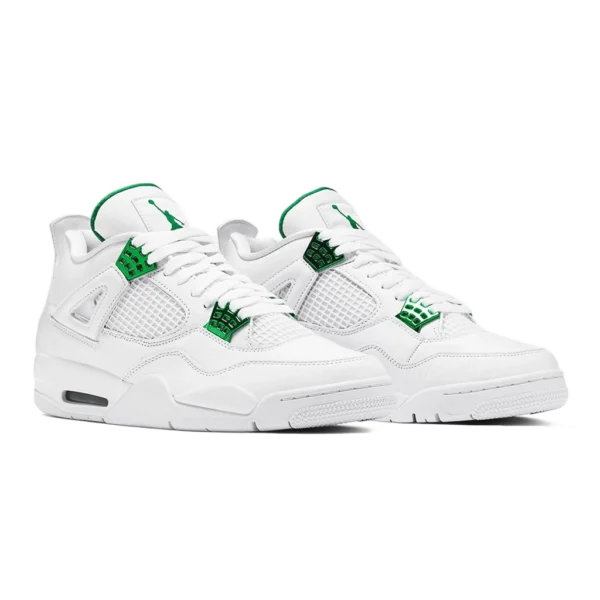 ⁦Air Jordan 4 Retro Metallic Green⁩ – תמונה ⁦2⁩