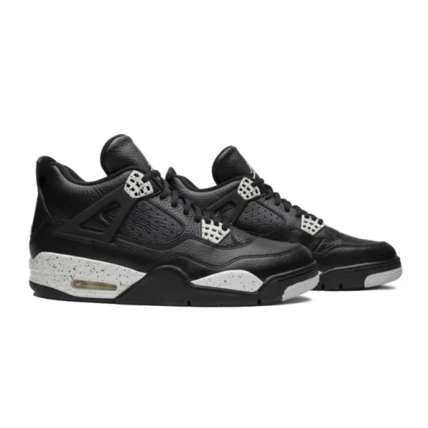 ⁦Air Jordan 4 Retro LS Oreo⁩ – תמונה ⁦2⁩