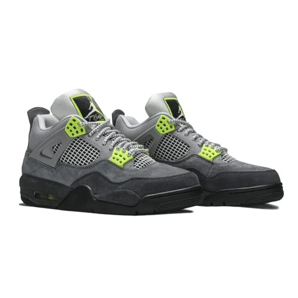⁦Air Jordan 4 Retro "LE Neon"⁩ – תמונה ⁦2⁩