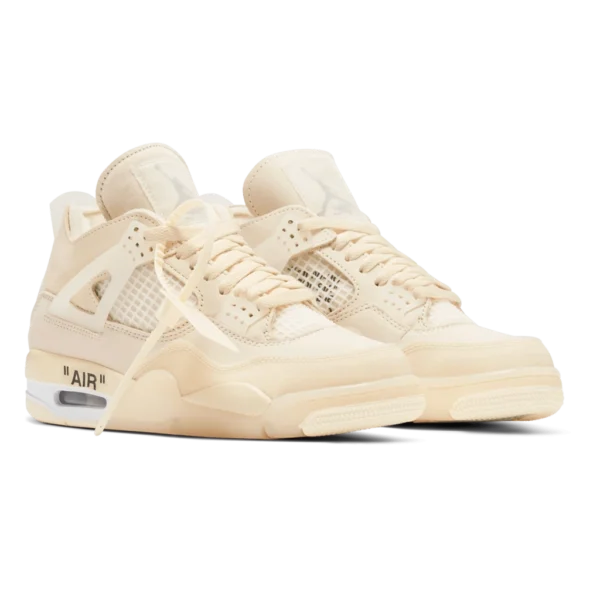 ⁦Air Jordan 4 Retro Off-White Sail⁩ – תמונה ⁦2⁩
