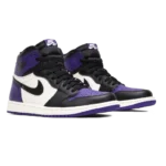⁦Air Jordan 1 Retro High OG Court Purple⁩ – תמונה ⁦2⁩