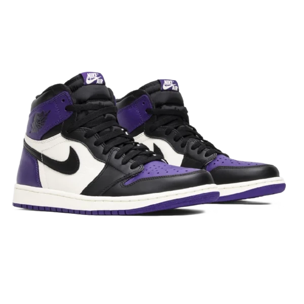 ⁦Air Jordan 1 Retro High OG Court Purple⁩ – תמונה ⁦2⁩