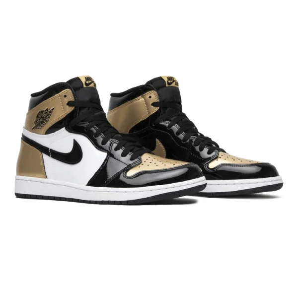 ⁦Air Jordan 1 Retro High OG Gold Toe⁩ – תמונה ⁦2⁩