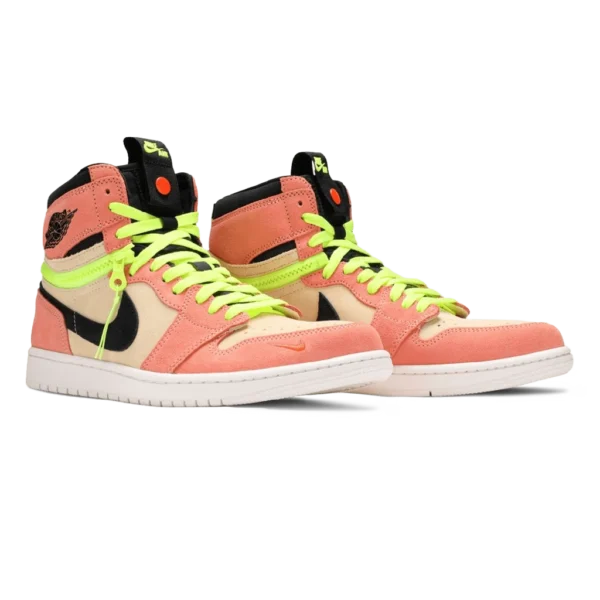 ⁦Air Jordan 1 High Switch Pink Volt⁩ – תמונה ⁦2⁩