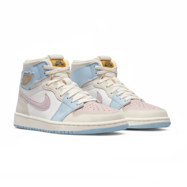 ⁦Air Jordan 1 Zoom Air Comfort High Pink Oxford Plum Fog⁩ – תמונה ⁦2⁩