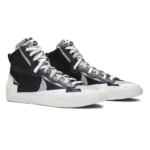 ⁦Nike Blazer Mid x Ssacai Black Grey⁩ – תמונה ⁦2⁩