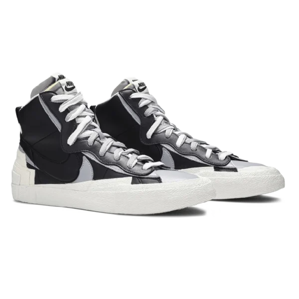 ⁦Nike Blazer Mid x Ssacai Black Grey⁩ – תמונה ⁦2⁩
