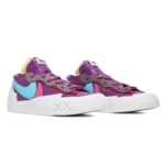 ⁦Nike Blazer Low x Sacai x KAWS Purple Dusk⁩ – תמונה ⁦2⁩
