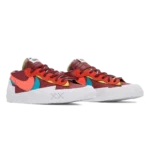 ⁦Nike Blazer Low x Sacai x KAWS Team Red⁩ – תמונה ⁦2⁩