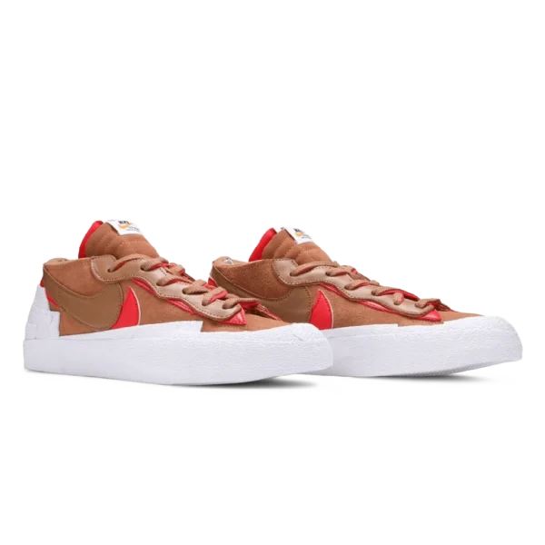 ⁦Nike Blazer Low x Sacai Light British Tan⁩ – תמונה ⁦2⁩