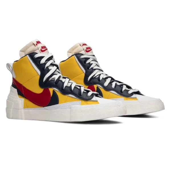 ⁦Nike Blazer Mid x Sacai Maize Navy⁩ – תמונה ⁦2⁩