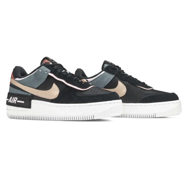 ⁦Nike Air Force 1 Shadow Black Light Arctic Pink⁩ – תמונה ⁦2⁩