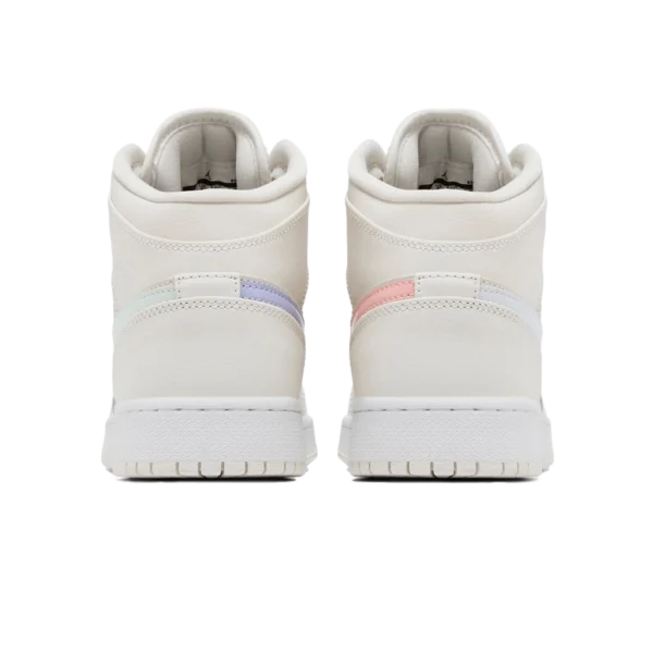 ⁦Air Jordan 1 Mid Phantom Igloo Purple Rise⁩ – תמונה ⁦3⁩
