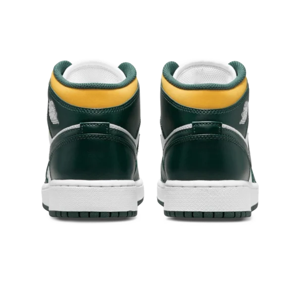 ⁦Air Jordan 1 Mid Sonics Noble Green⁩ – תמונה ⁦3⁩