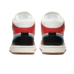 ⁦Air Jordan 1 Mid SE Sail Red Blue White⁩ – תמונה ⁦3⁩