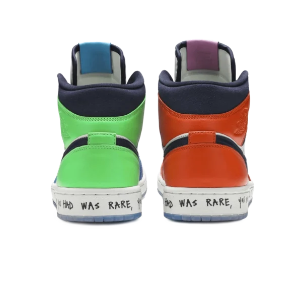 ⁦Air Jordan 1 Mid x Melody Ehsani "Fearless"⁩ – תמונה ⁦3⁩