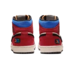 ⁦Air Jordan 1 Mid Fearless “Blue the Great”⁩ – תמונה ⁦3⁩