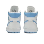⁦Air Jordan 1 Mid "UNC" White Carolina Blue⁩ – תמונה ⁦3⁩