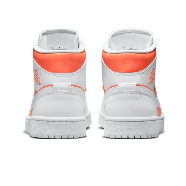⁦Air Jordan 1 Mid SE Bright Citrus White⁩ – תמונה ⁦3⁩